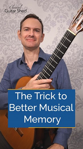 Memorizing music takes effort, but here's a tip: play it from memory! Start with small sections and practice playing them visually or on your instrument. Bring it back from your brain each time. It gets easier with practice!  #classicalguitarshed #MusicTips #PracticeMakesPerfect #MemoryMastery #GuitarSkills #PlayFromMemory #VisualizeMusic #MusiciansLife #KeepPracticing #MemorizeMusic #MusicMemorization | Classical Guitar Shed | Facebook
