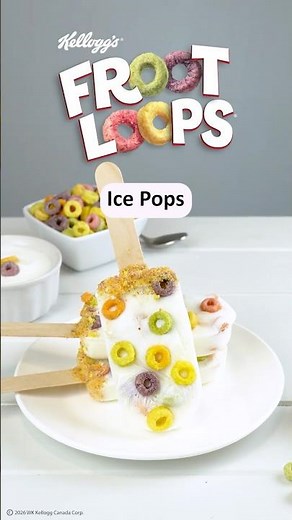 Froot Loops Ice Pops