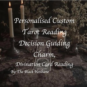 Lecture de tarot personnalisée, breloque d'aide à la décision, lecture de cartes divinatoires - Etsy France