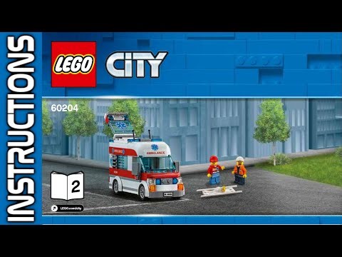 LEGO City Hospital 60204 - Building Instructions Booklet 2 🚑