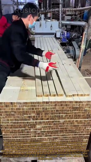 Turning Strips into Structural Powerhouses How Laminated Veneer Lumber (LVL) is Made