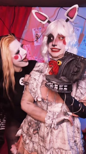 kate 🌙 on Instagram: "The bite of ‘87? Yeah, that was my b. 😬🤭 #cosplay #fnaf #mangle #marionette #fivenightsatfreddys"