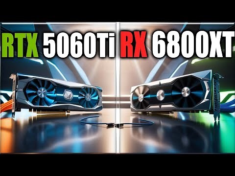 5060 Ti vs 6800 XT Benchmarks - Tested in 20 Games