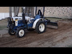 Old Satoh Beaver 3 plowing dirt