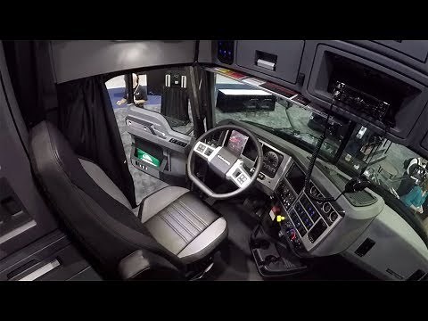Inside the Mack Anthem cab