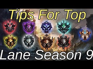 How To Play Top Lane In Season 9! Easy Guide For Top Lane League of Legends