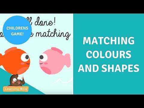 Matching Colors and Shapes | Colour Matching | Teaching Colors Activities | Shapes and Colours
