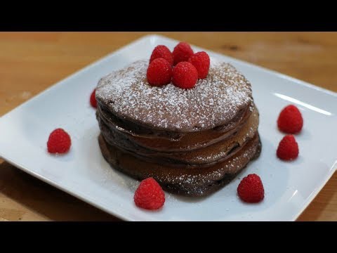 How to Make Chocolate Pancakes | Easy Homemade Chocolate Pancake Recipe