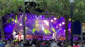 8.4K views · 390 reactions | The M-80’s performing in the America Gardens Theatre in EPCOT…and everyone over the age of 32 is loving every minute of their set! 落 | Doctor Disney | Facebook