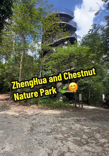 Exploring Zhenghua and Chestnut Nature Park in Singapore