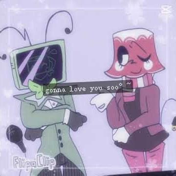 I love shellvision/visionshell💚💛♥︎♥︎♥︎ #shelly #vee #shellvision#dw #dandysworld #robloxgame #ship