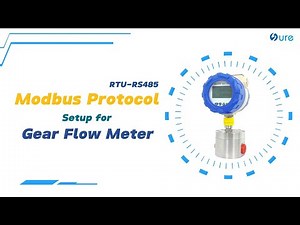 How to Communicate with a Gear Flow Meter via Modbus? Read Flow Rate & Totalizer Step-by-Step