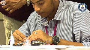 Sebin Saji breaks record for smallest washing machine