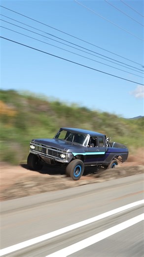 Baja style F100 hits streets with raw power