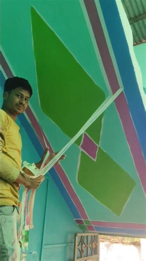 masking tape design 🏡🖌️👈 #art