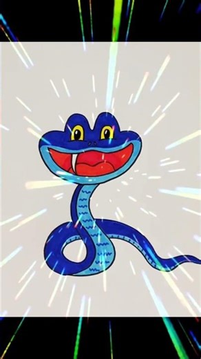 Draw Baby Snake 🐍 Step by step drawing #shortsfeed #youtubeshorts #shorts #ytshorts #viralshorts
