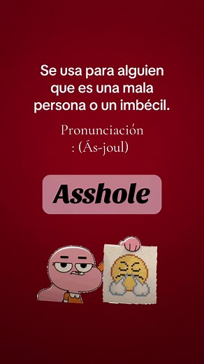 Palabras en inglés: Groserías y su pronunciación