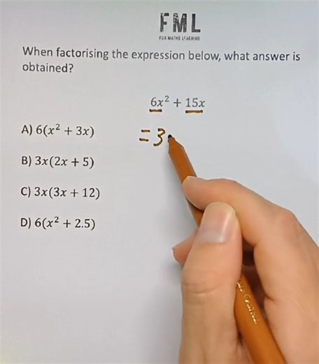 Factorising #Math #Maths #School #Student #Teacher #Education #SatHelp #Mathematics #Learn #Exam
