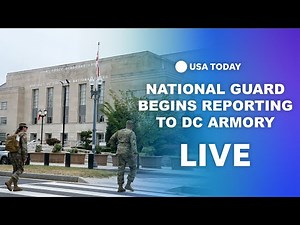 Watch live: White House holds press briefing as National Guard arrives to DC