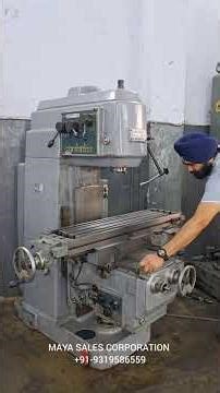🟢 Used Heavy Duty Milling Machine - " Howa Sangyo (Strong Mill 1V) , Japan 🇯🇵 "