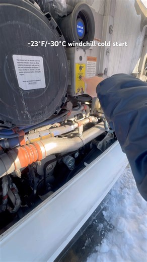 Detroit DD13 extreme cold start