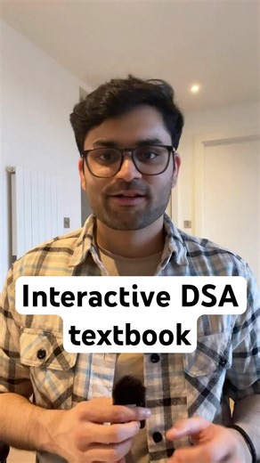 Interactive DSA textbook