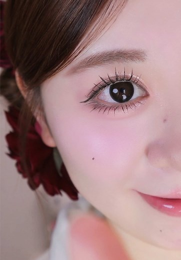 成人式にぴったりな\\実際に見てもかわいい！/写真でもちゃんと盛れるメイク♥️#メイク #美容