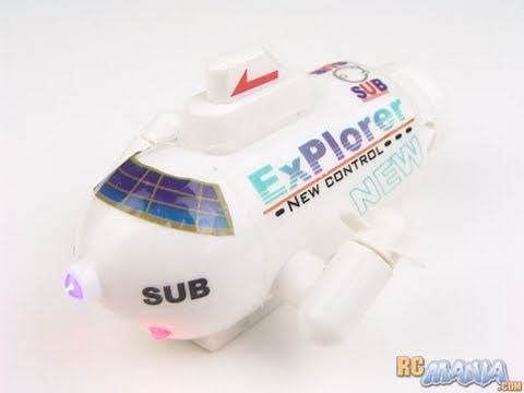 exPloreR RC micro submarine
