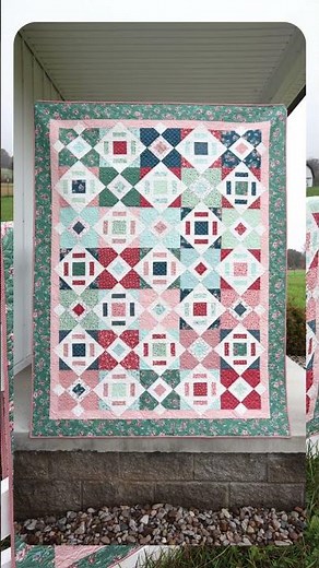 New Blooming Trellis Quilt Pattern