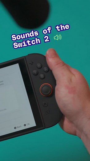 Sounds of the Nintendo Switch 2. #nintendo #switch2 #asmr #tech #gaming | The Verge