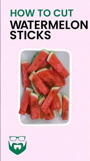 How to Cut Watermelon Sticks