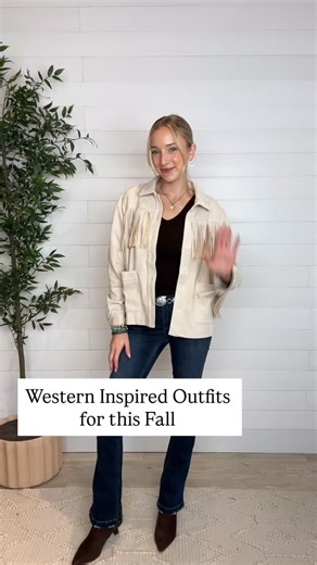 3 Western Inspired Outfits for this Fall🤠🍁🍂 Which look is your favorite? #mainstreamboutique #westernfashioninspo #fallfashiontrends #youaresoloved | Mainstream Boutique Apple Valley