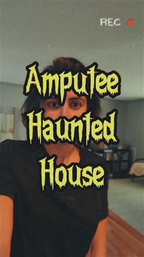 283 reactions · 33 comments | spooky season  What would be in your haunted house? Inspo @the_car_mom #hauntedhouses #amputee #amputeelife #amputation #amputeesofinstagram #limbloss #accessibilityforall #disabiltyawareness | Adaptive Amputees | Facebook