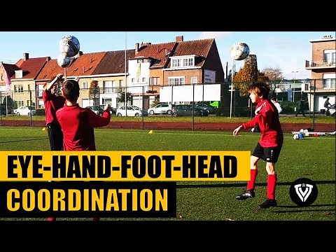 Eye-Hand-Foot-Head Coordination | Football Training | Thomas Vlaminck