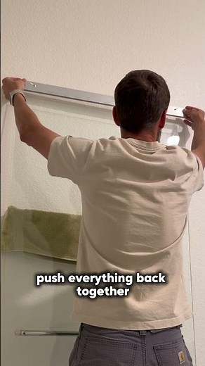 This Shower Door Repair Trick Saves Hundreds #DIY #HomeHacks #Shorts