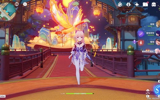 原神4K画质在英特尔A750显卡下的表现_哔哩哔哩bilibili_原神_演示