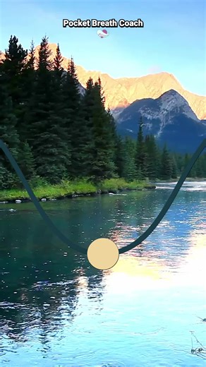 Scroll Break: Take A Deep Breath Breathe in for 6 seconds, breathe out for 6 seconds. Practice this smooth, balanced rhythm to calm your nervous system. Try the Pocket Breath Coach app to customize the timing, set reminders, and practice off social media. https://PocketBreathCoach.com