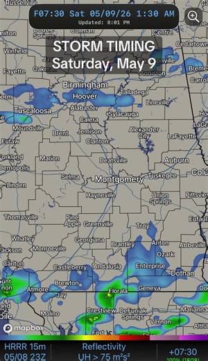 Hourly Storm Forecast for Tomorrow Morning