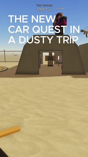 Exploring the New Car Quest on a Dusty Trip
