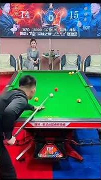 Impossible Pool Shot That Actually Happened 🤯 #trickshot #billiards #shorts