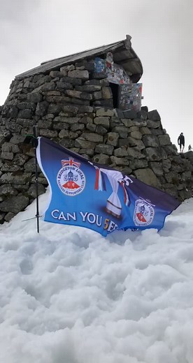 Went a wee walk up Ben Nevis and look what I saw this for wee John. #rangersfc #stevieG #55 #bridgetonloyal #watp