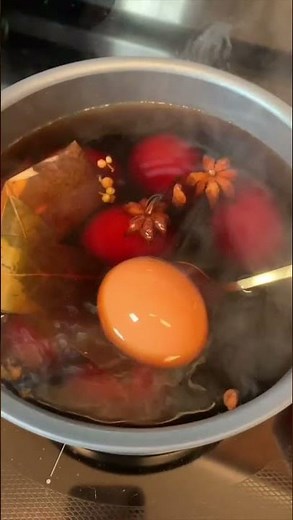 Tea eggs Taiwan recipe #SHORT
