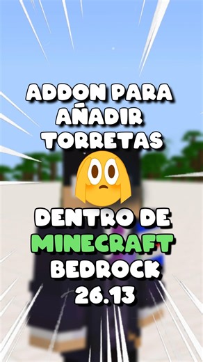 Add-On de Torretas para Minecraft #shorts #minecraft #mcpedl #minecraftshorts #addons #minecrafter