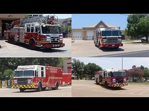 Austin Fire Department responding compilation part 1