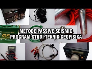 Akuisisi Data Passive Seismic