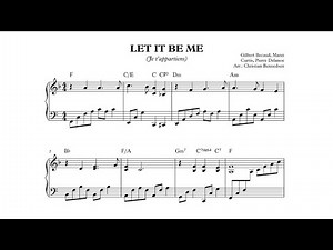 Let It Be Me - Piano