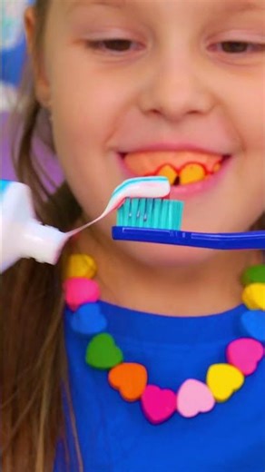 🦷 Let’s Learn HEALTHY HABITS! 😁✨ #shorts #kidslearning