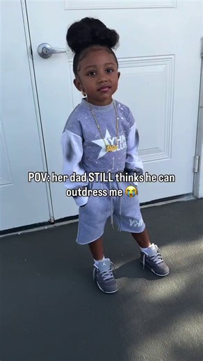 who styled her better? her dad or mom?