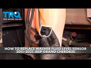 How to Replace Windshield Washer Fluid Level Sensor 2011-2021 Jeep Grand Cherokee
