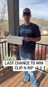5.6K views · 44 reactions | Last chance to enter to win the Clip N Rip tell us why you need this paper towel holder and follow the sponsor! #hacks #Giveaway | Tailgating Challenge | Facebook